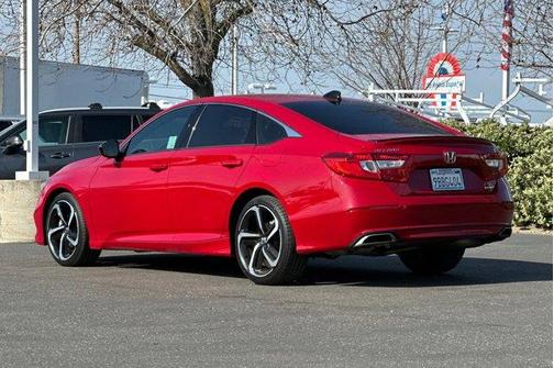 Red 2022 Honda Accord Sport 1.5T