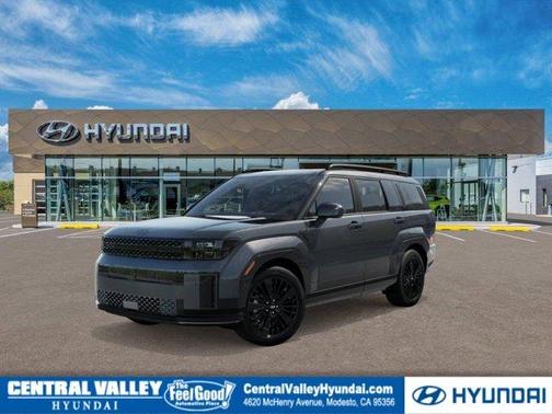 Gray 2026 Hyundai SANTA FE HEV Calligraphy