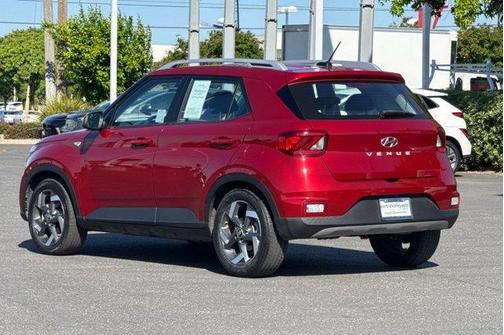 Red 2025 Hyundai VENUE SEL
