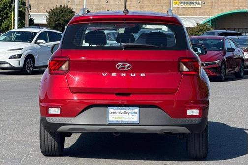 Red 2025 Hyundai VENUE SEL