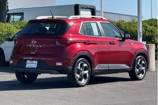 Red 2025 Hyundai VENUE SEL