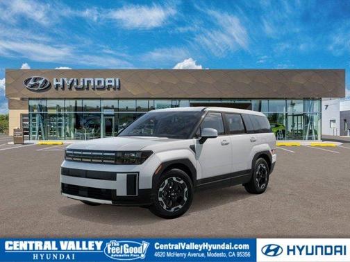 White 2026 Hyundai SANTA FE HEV SE
