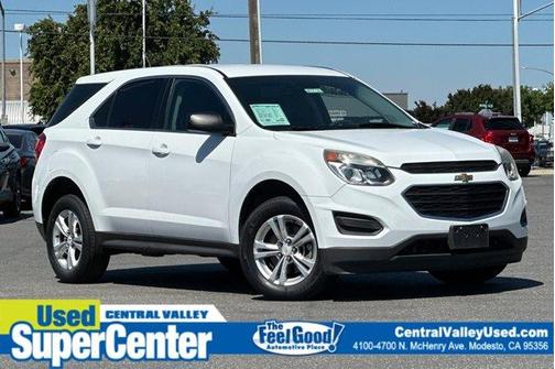 Summit White 2016 Chevrolet Equinox LS