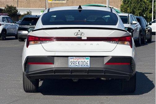 White 2025 Hyundai ELANTRA SEL Sport