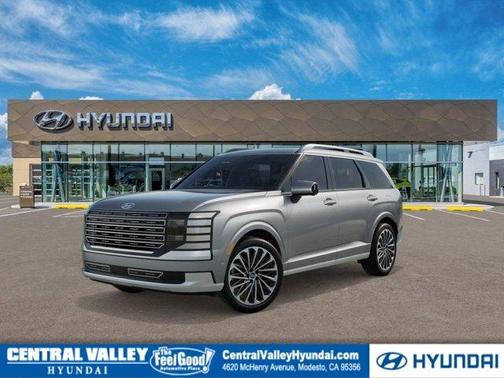 Silver Metallic 2026 Hyundai Palisade Hybrid Calligraphy