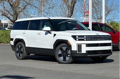White 2026 Hyundai SANTA FE HEV SE