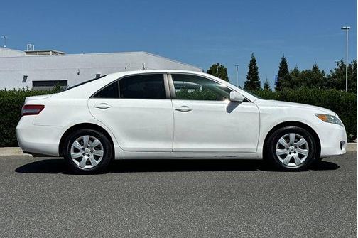 White 2010 Toyota Camry