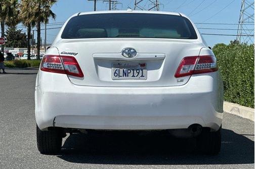 White 2010 Toyota Camry