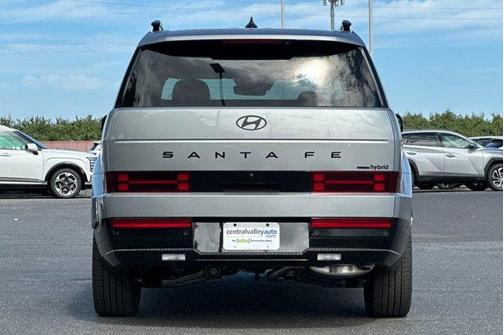Shimmering Silver 2026 Hyundai SANTA FE HEV Calligraphy