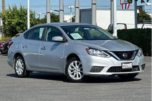 Brilliant Silver Metallic 2019 Nissan Sentra SV