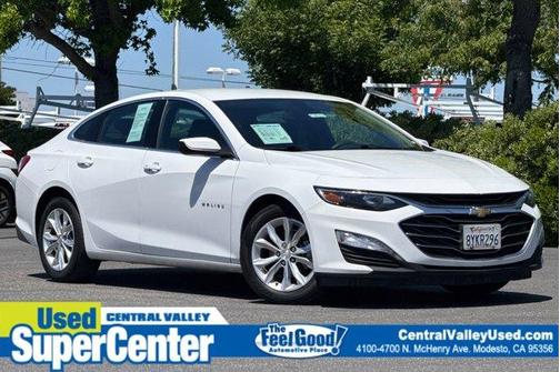 Summit White 2022 Chevrolet Malibu LT