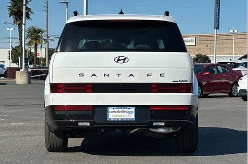 White 2026 Hyundai SANTA FE HEV Calligraphy