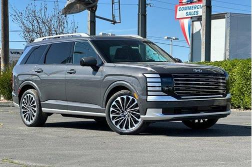 Gray Pearl 2026 Hyundai Palisade Hybrid Calligraphy