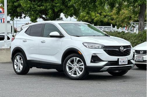 Summit White 2021 Buick Encore GX Preferred