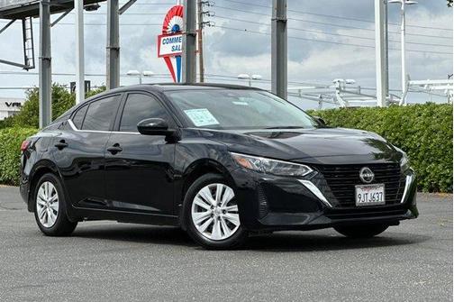 Black 2024 Nissan Sentra S