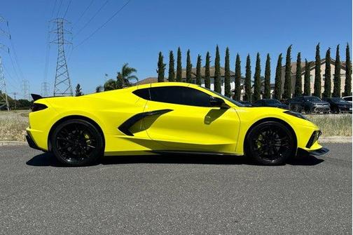 Accelerate Yellow Metallic 2023 Chevrolet Corvette Stingray w/2LT