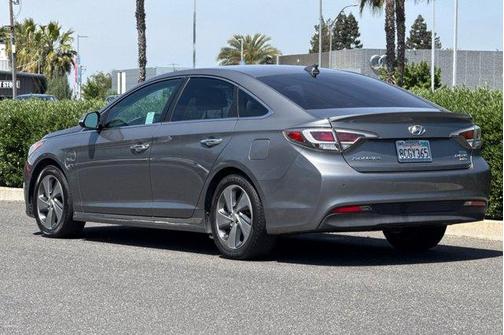 Metropolis Gray 2017 Hyundai Sonata Plug-In Hybrid Limited