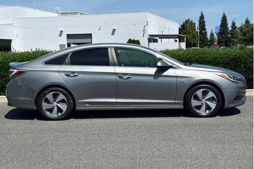 Metropolis Gray 2017 Hyundai Sonata Plug-In Hybrid Limited