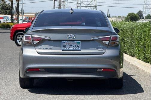 Metropolis Gray 2017 Hyundai Sonata Plug-In Hybrid Limited