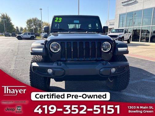 Black Clearcoat 2023 Jeep Wrangler 4-Door High Tide 4x4