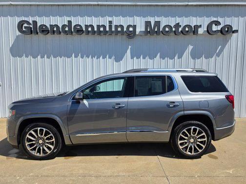 Satin Steel Metallic 2022 GMC Acadia Denali