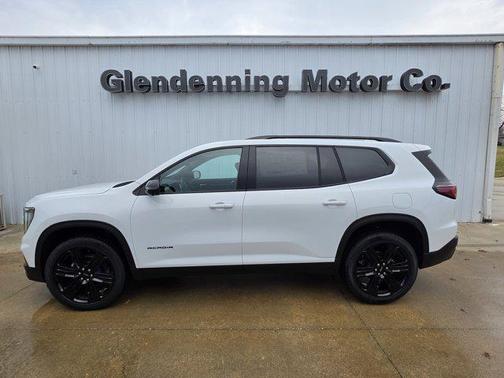 White 2026 GMC Acadia Elevation AWD