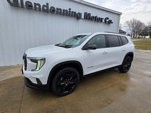 White 2026 GMC Acadia Elevation AWD