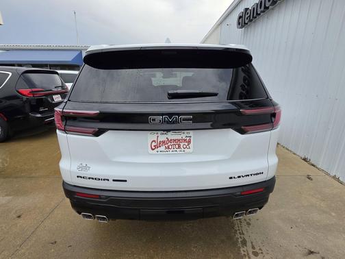 White 2026 GMC Acadia Elevation AWD