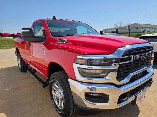 Flame Red Clearcoat 2026 RAM 3500 Tradesman Regular Cab 4x4 8' Box
