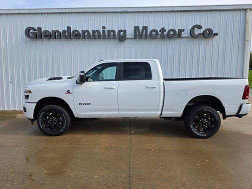 Bright White Clearcoat 2026 RAM 2500 Laramie Crew Cab 4x4 6'4' Box