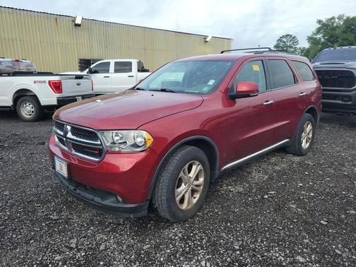 Deep Cherry Red Crystal Pearlcoat 2013 Dodge Durango Crew