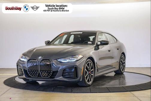 Individual Dravit Grey Metallic 2023 BMW i4 Gran Coupe M50