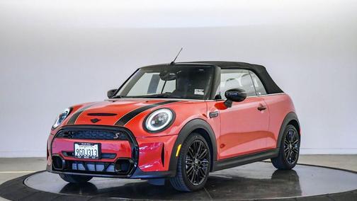 Chili Red 2023 MINI Convertible Cooper S