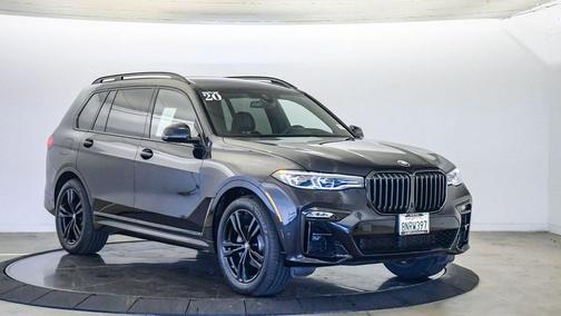 Carbon Black Metallic 2020 BMW X7 xDrive40i