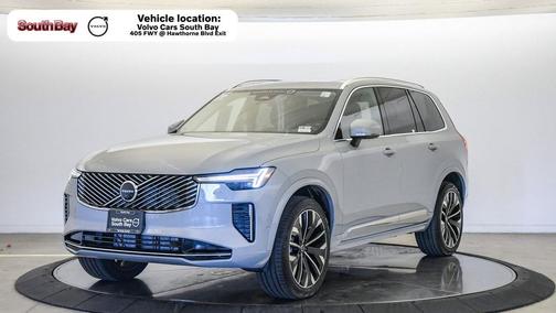 Vapour Grey 2026 Volvo XC90 Plus, B6 AWD Gas (mild hybrid), Gasoline, Bright, 7 Seats