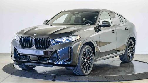 Black Sapphire Metallic 2026 BMW X6 xDrive40i