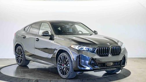 Black Sapphire Metallic 2026 BMW X6 xDrive40i