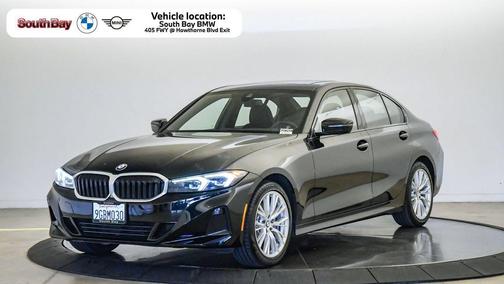 Jet Black 2023 BMW 330 330i