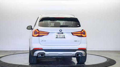 Alpine White 2022 BMW X3 sDrive30i