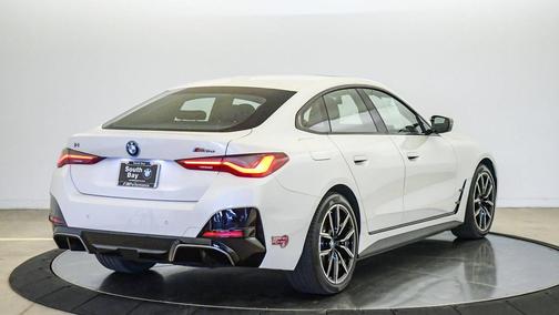 Mineral White Metallic 2023 BMW i4 Gran Coupe M50