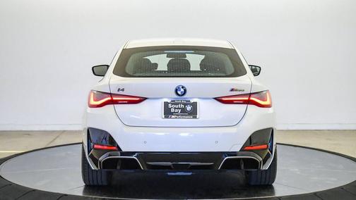 Mineral White Metallic 2023 BMW i4 Gran Coupe M50