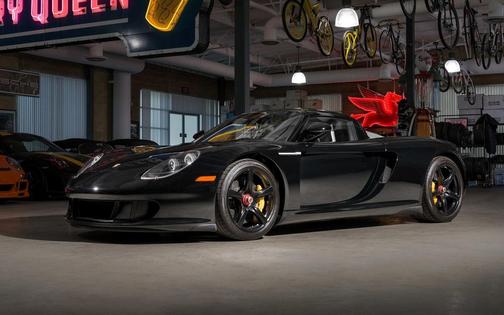 Black 2005 Porsche Carrera GT