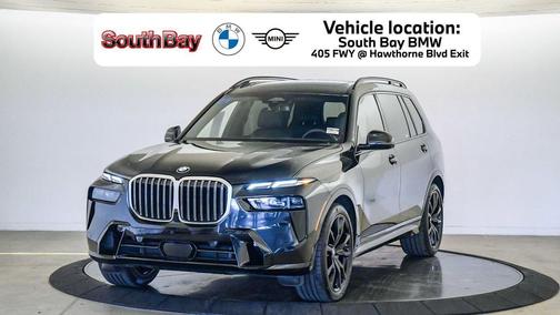 Black Sapphire Metallic 2024 BMW X7 xDrive40i