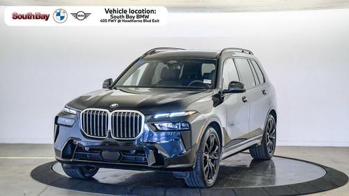Black Sapphire Metallic 2024 BMW X7 xDrive40i