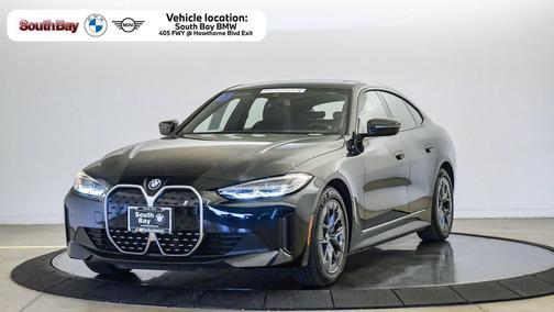 Black Sapphire Metallic 2023 BMW i4 Gran Coupe eDrive40