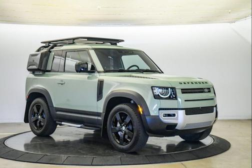 Mint Green 2023 Land Rover Defender 90 75th Edition