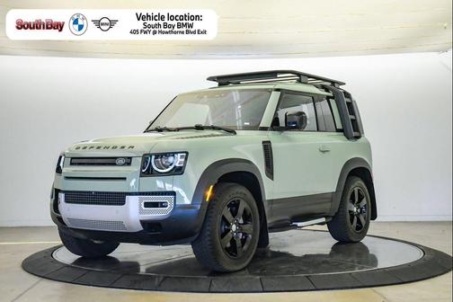Mint Green 2023 Land Rover Defender 90 75th Edition