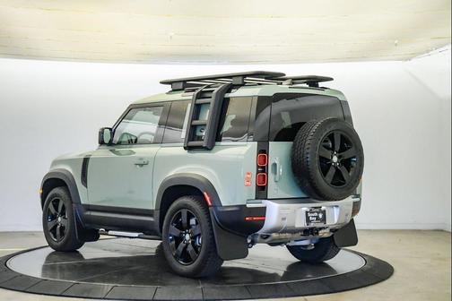 Mint Green 2023 Land Rover Defender 90 75th Edition
