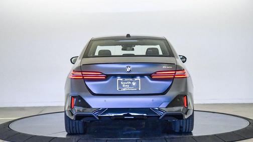 Gray 2026 BMW 530 530i