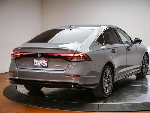 Gray 2024 Honda Accord Hybrid EX-L